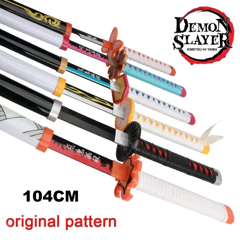 MURAH Demon Slayer Cosplay an 14cm Mainan Nichirin Tanjiro Kimetsu No Yaiba Rengoku Kyojuro Zenitsu