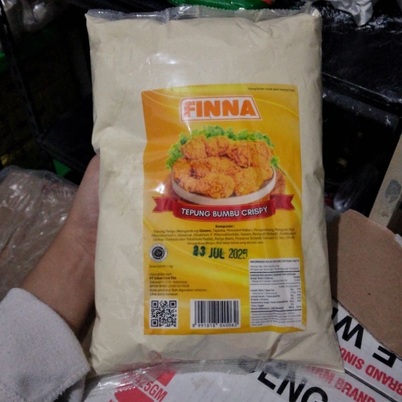 

Tepung Bumbu Crispy Krispi Finna 1 Kg