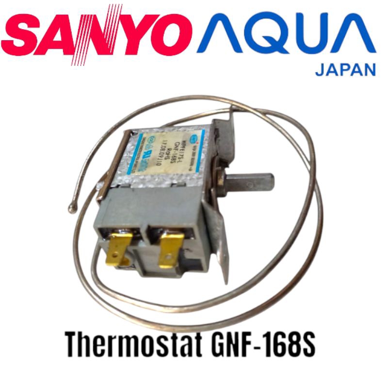thermostat termostat pengatur suhu kulkas 1pintu - 2 pintu kullas SANYO AQUA ORIGINAL