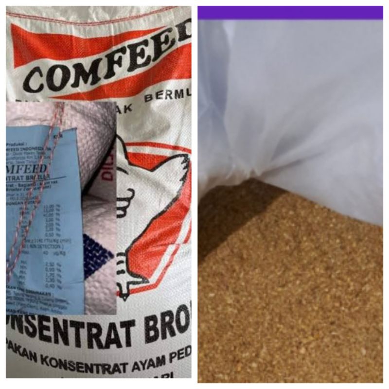 Konsentrat Ayam Broiler Comfeed Ayam Pedaging 1kg