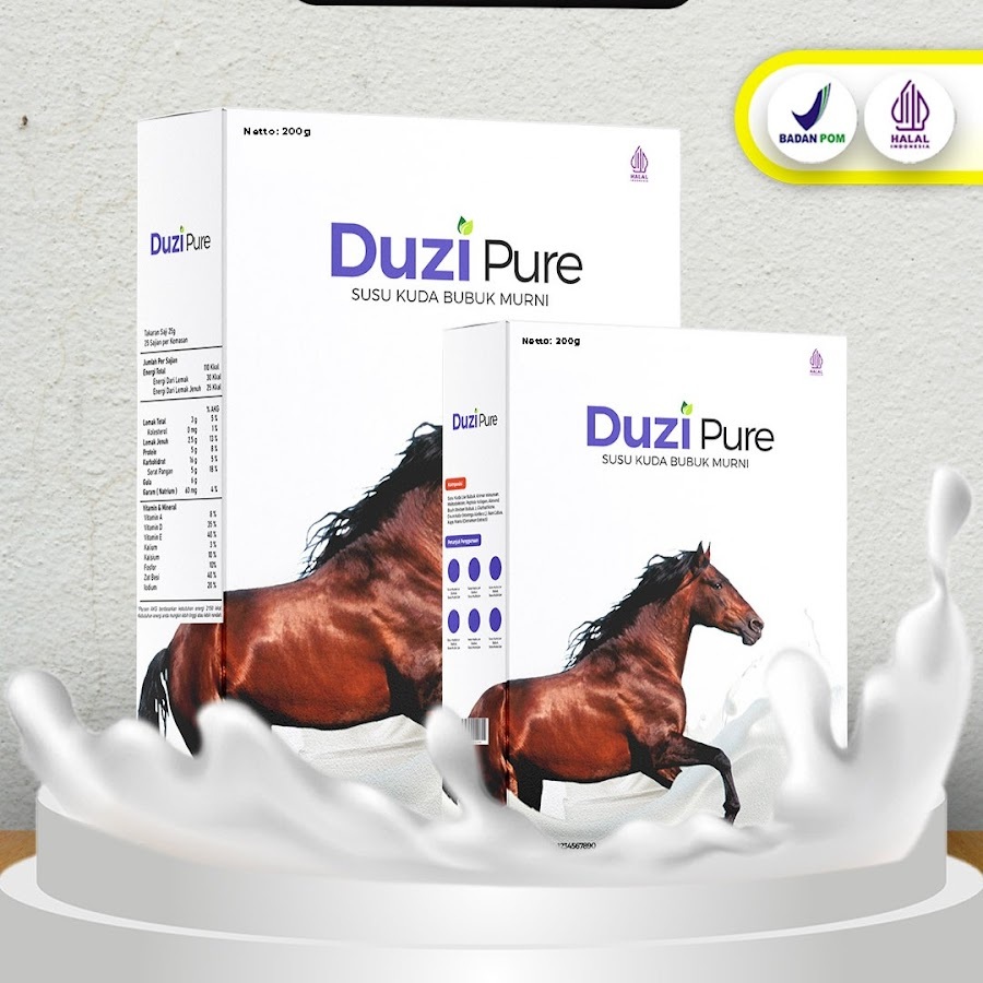 

Duzi Pure Susu Kuda Bubuk Murni 100% original 200g