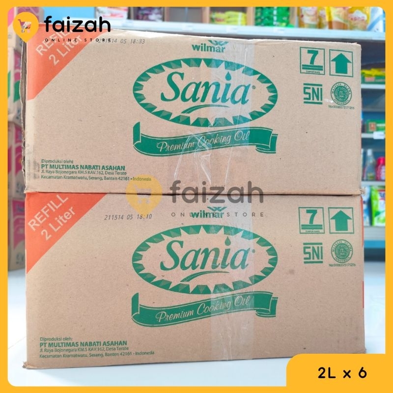 

MINYAK GORENG POUCH 2L 1 DUS 6 POUCH SANIA/SOVIA/GRANDCO