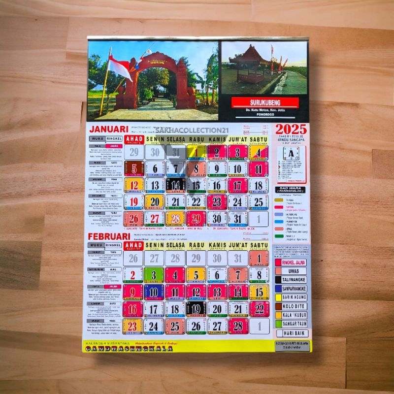 

KALENDER JAWA 2025 LENGKAP-KEJAWEN-WUKU CANDRASENGKALA