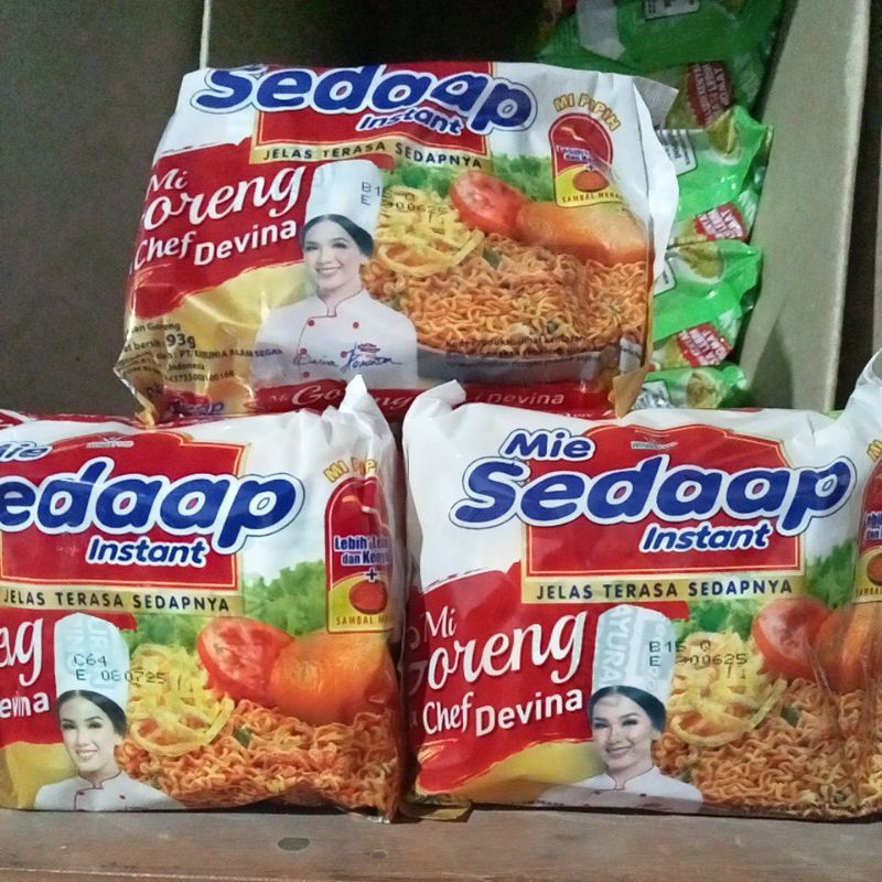 

sedaap goreng chef devina