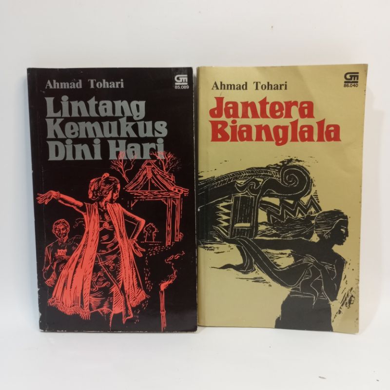 Buku karya Ahmad Tohari Lintang Kemukus Dini Hari dan jantera bianglala