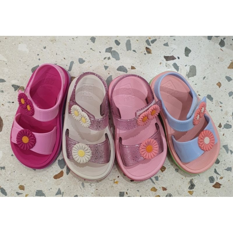 Zaxy Nina Flower sepatu sendal anak bayi perempuan Original sz 19/20 - 28/29 EURO