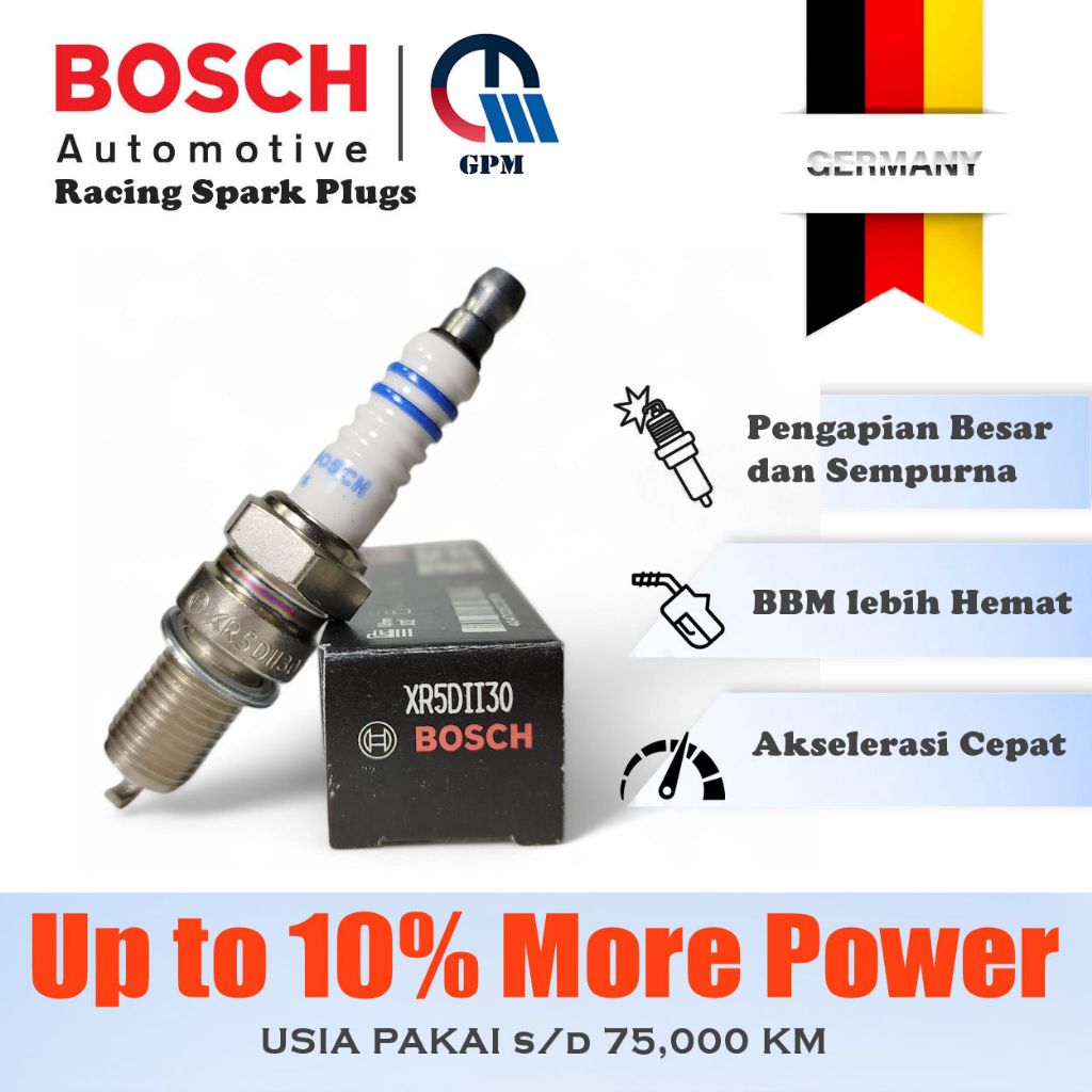 Busi Racing BOSCH IRIDIUM German Sport Pendek