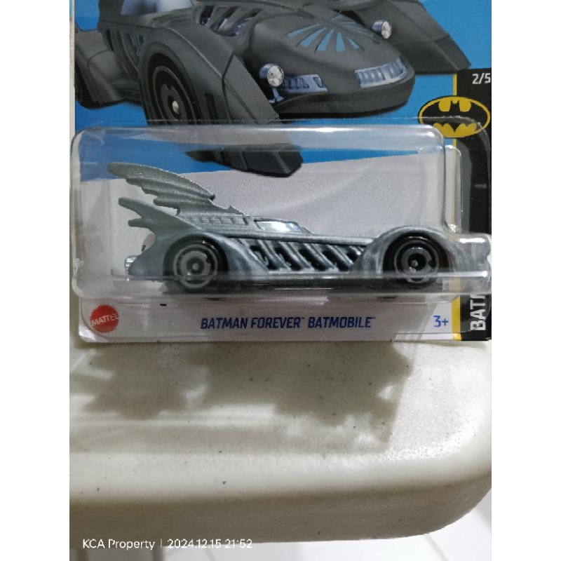 Hot Wheels Batman Forever Batmobile Grey Mattel