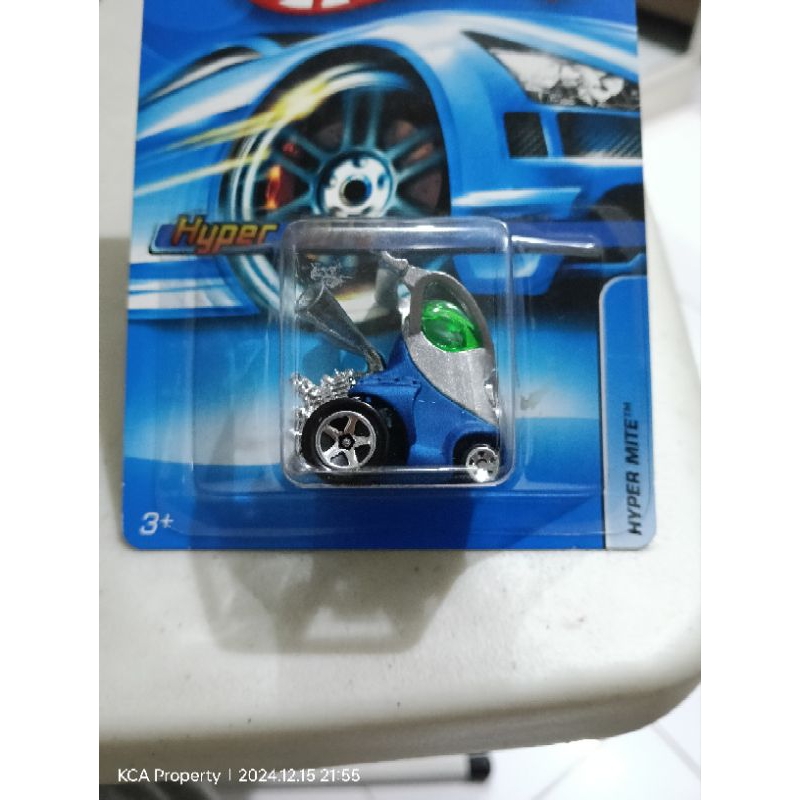 Hot Wheels Hyper Mite Blue 2006 204