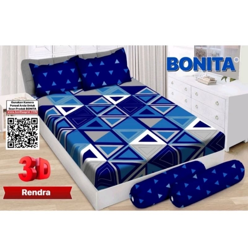 Sprei Bonita 3d uk 160x200 motif rendra
