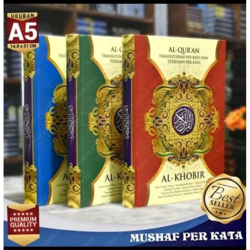 AL Qur an Perkata Latin dan terjemahan Ukuran A5