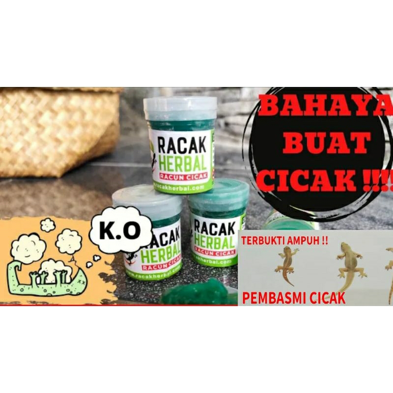 Racak Herbal Racun Cicak Herbal Original