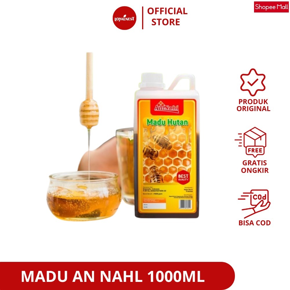 

Madu Hutan An Nahl 1kg Original 100% Madu Hutan