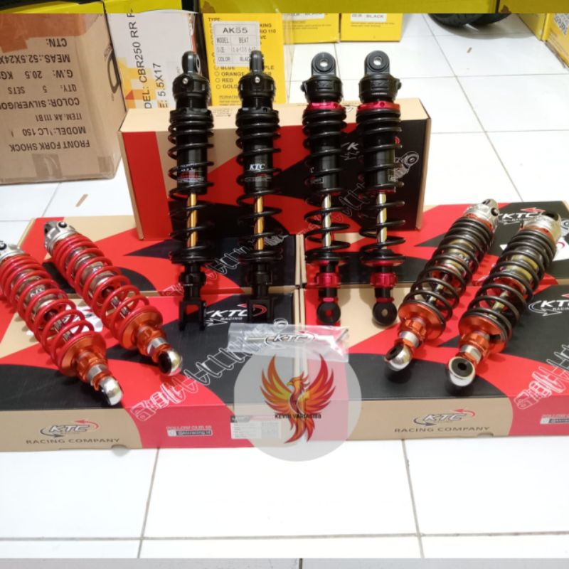 SHOCK SHOCKBREAKER KTC RACING RAZOR PRO DOUBLE KLIK REBOUND RX KING/F1ZR/JUPITER/SUPRA X/SUPRA125 AL