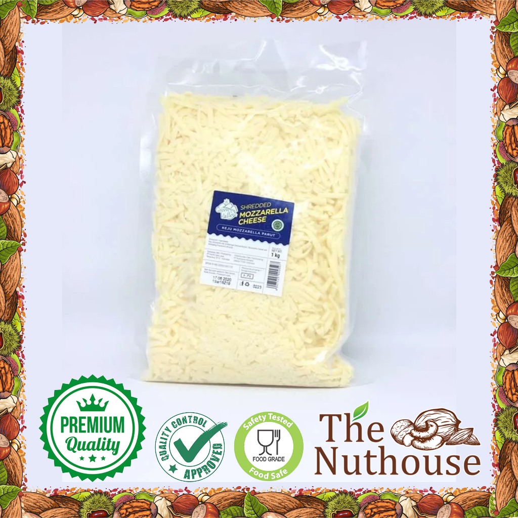 

Green Valley Shredded Mozzarella Cheese / Keju Mozzarella Parut 1kg [HALAL]