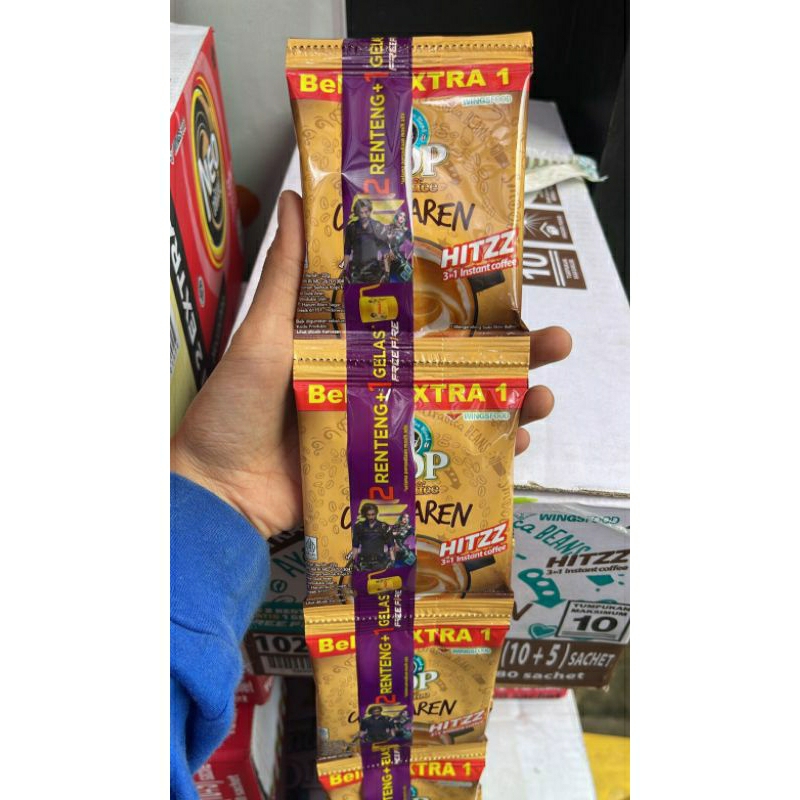 

Kopi Top Gula Aren kemasan sachet 1 Renceng