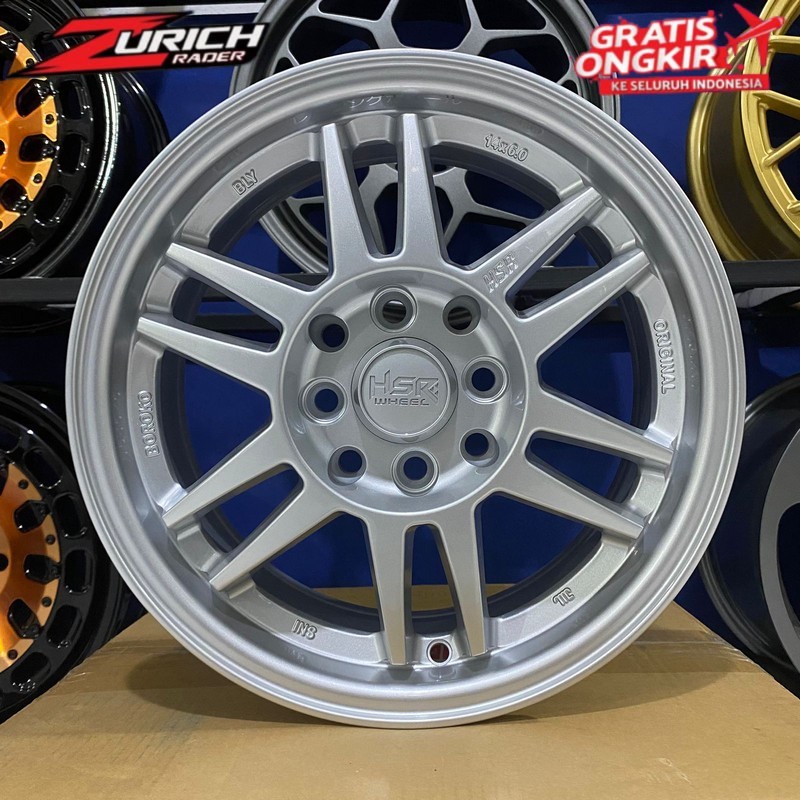 Velg Mobil R14 Hsr Bly01 Pelek Racing Ring 14 Brio Air Ev Agya Karimun Avanza Carry Colt