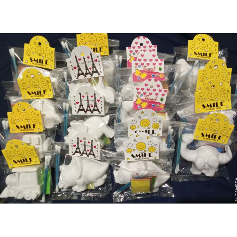 KUALITAS!!!MOBIL,mainan edukasi anak,mewarnai patung gypsum,melukis patung karakter,painting gypsum,