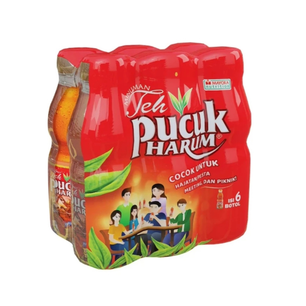 

Teh pucuk harum melati isi 6 x 250 ml