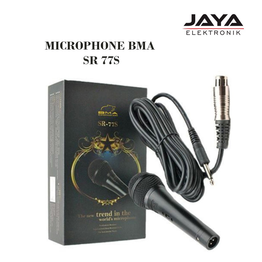 Microphone Mic BMA SR 77S ORIGINAL  MIC Kabel BMA SR 77S Body Besi