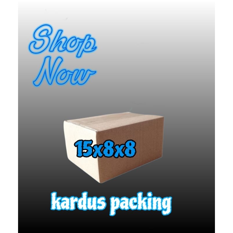 

kardus packing UK 15x8x8 kardus polos kardus kecil