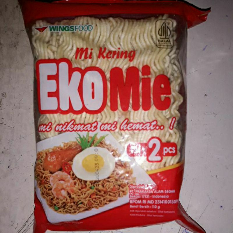 

Wingsfood Mi Kering Eko Mie Pcs 2