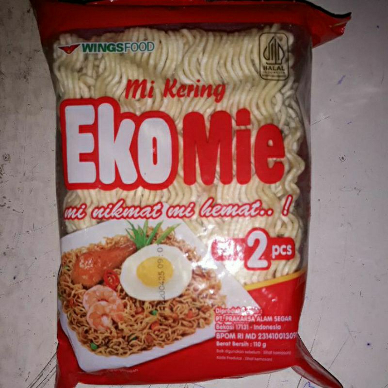 

Wingsfood Mi Kering Eko Mie Pcs 2