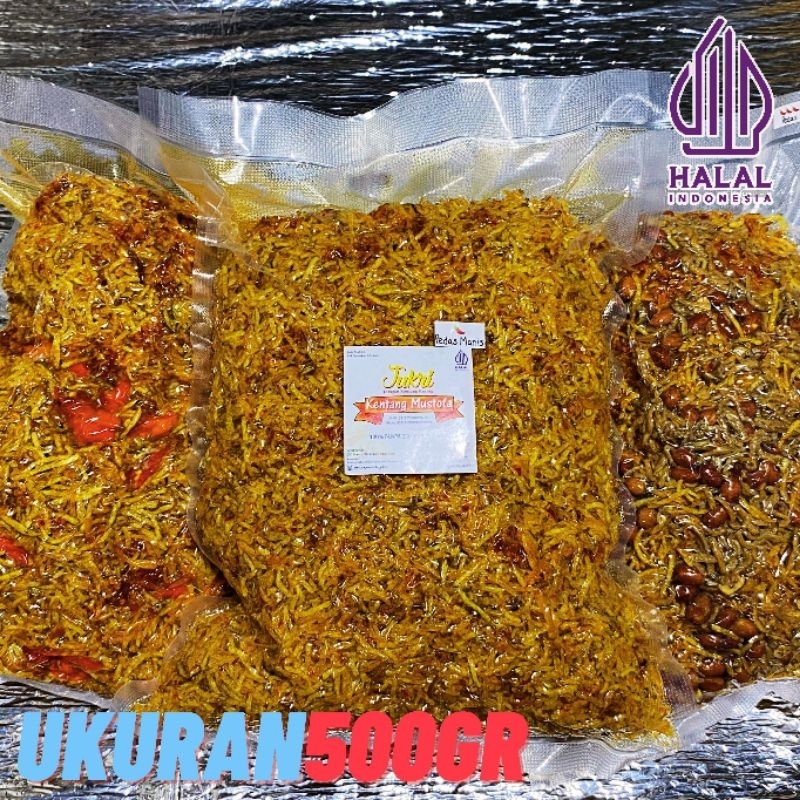 

KENTANG MUSTOFA JUKRI KEMASAN VACUM UKURAN 500gr / KENTANG KERING / UNTUK UMROH ATAU PERJALANAN KELUAR NEGERI / OLEH OLEH INDONESIA