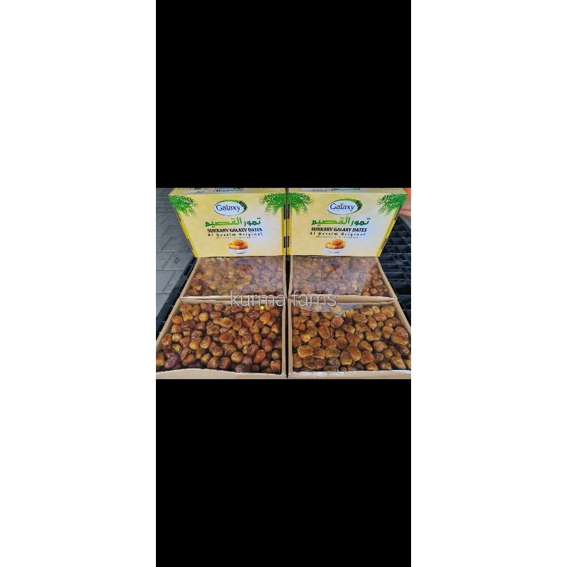 

Kurma sukkari al qassim 1 karton 3kg