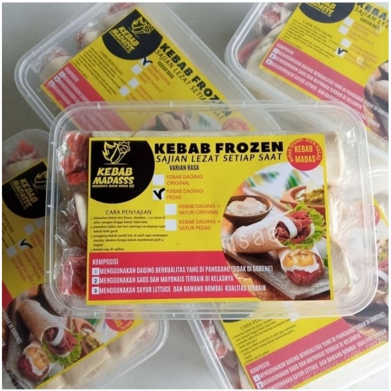 

Kebab Madas ( Kebab Frozen)