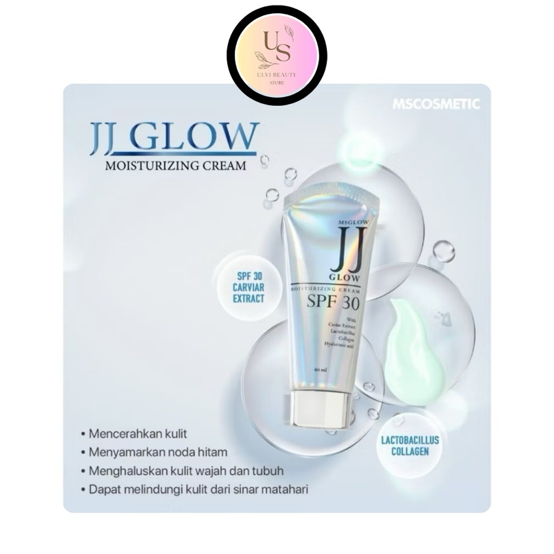 MS GLOW - JJ Glow Moisturizing Cream SPF30 60ml