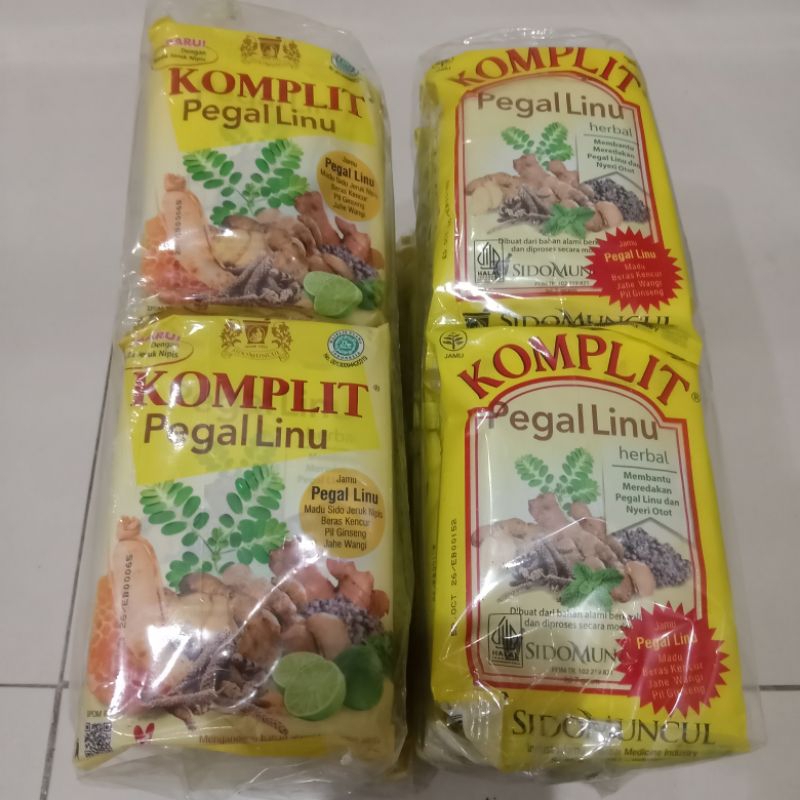 

jamu komplit pegal linu sidomuncul