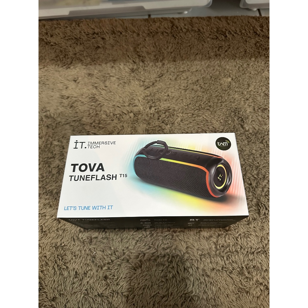 Bluetooth Speaker IT Immersive Tech Tova Tuneflash