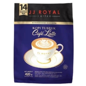 

JJ royal coffee cafe latte (30gr/14sch) 420gr