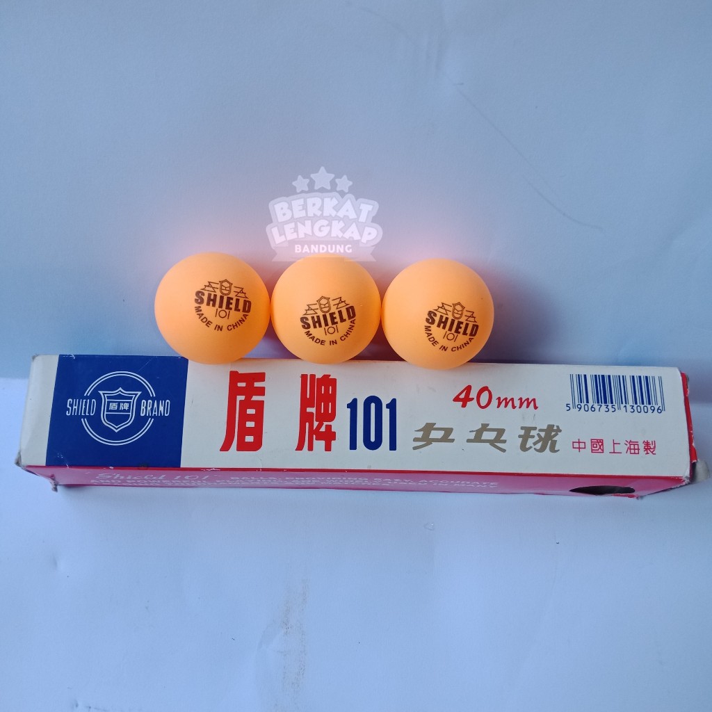 Bola Pingpong Tenis Meja KECIL / Bola Pingpong Shield Murah (isi 6)