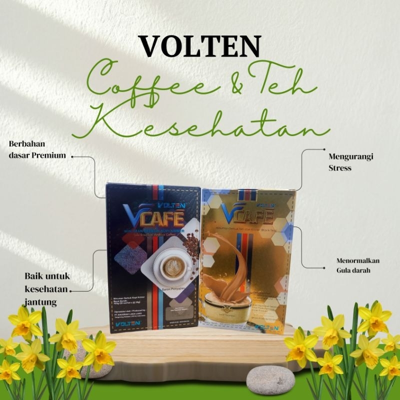 VOLTEN (Susu, Kopi dan Teh Kesehatan).