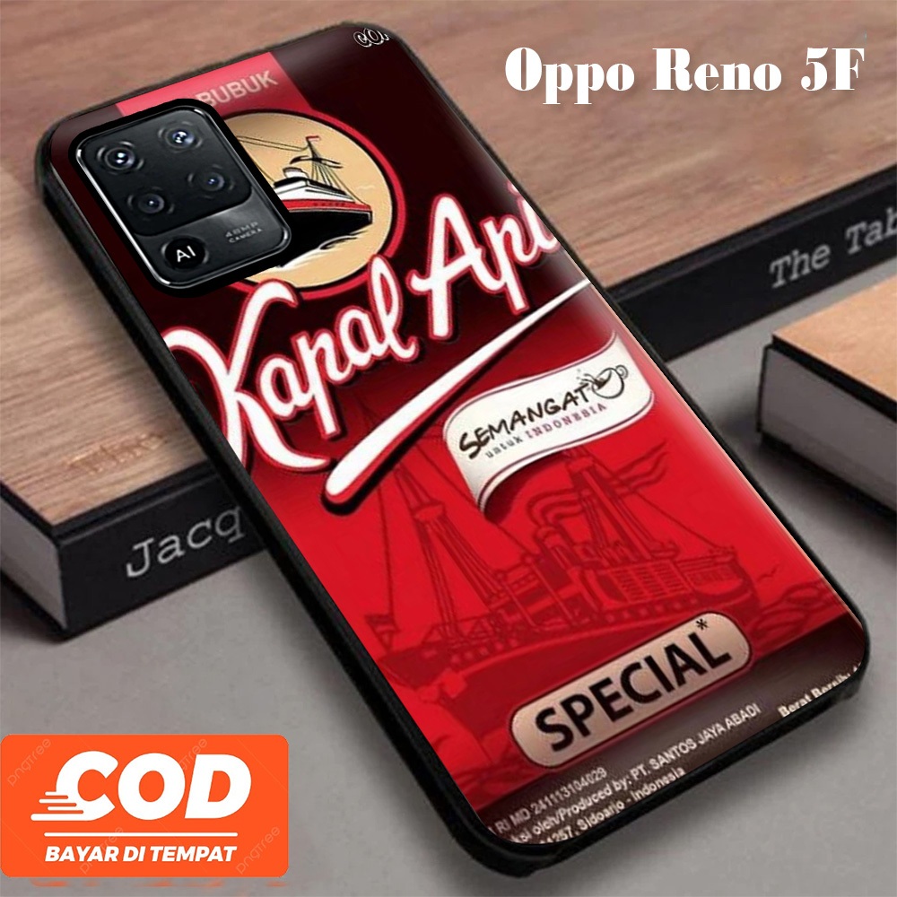 [A16] Kopi Casing Oppo Reno 5F Case Kopi Pelindung Hp Kopi Keren Lucu Viral Unisex Terbaru