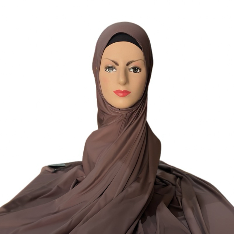 Azizah Hijab Malay Syari Kerudung Jumbo Bahan Jersey