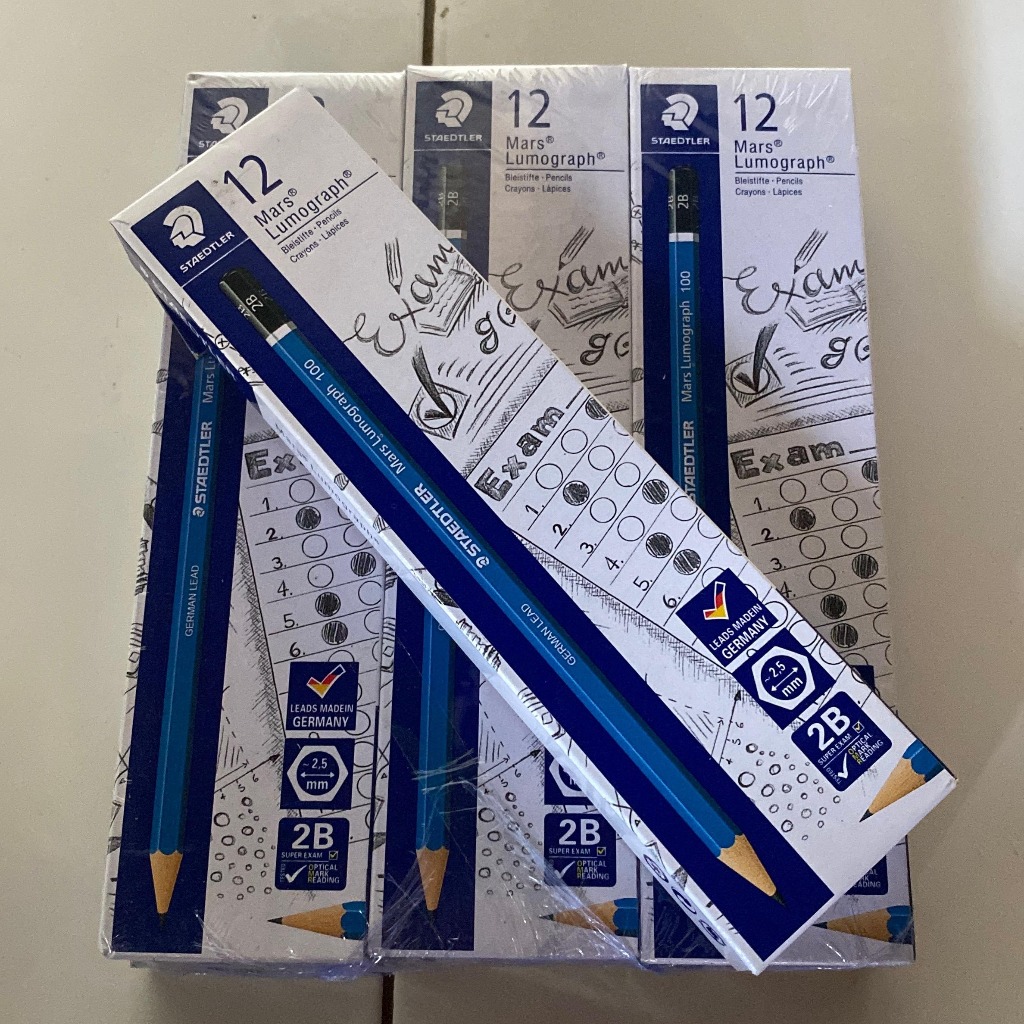 

PENSIL STAEDLER 2B UNTUK UJIAN COMPUTER 1 PACK PROMO