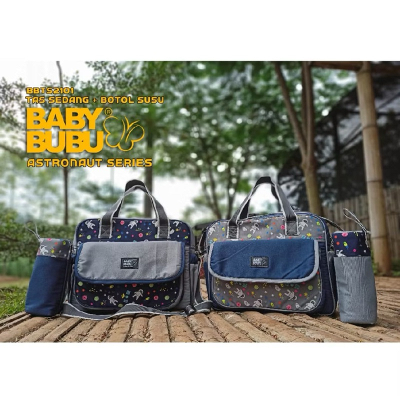 Tas Perlengkapan bayi sedang plus Tas Botol susu cocok untuk dipakai saat berpergian/Traveling bayi 