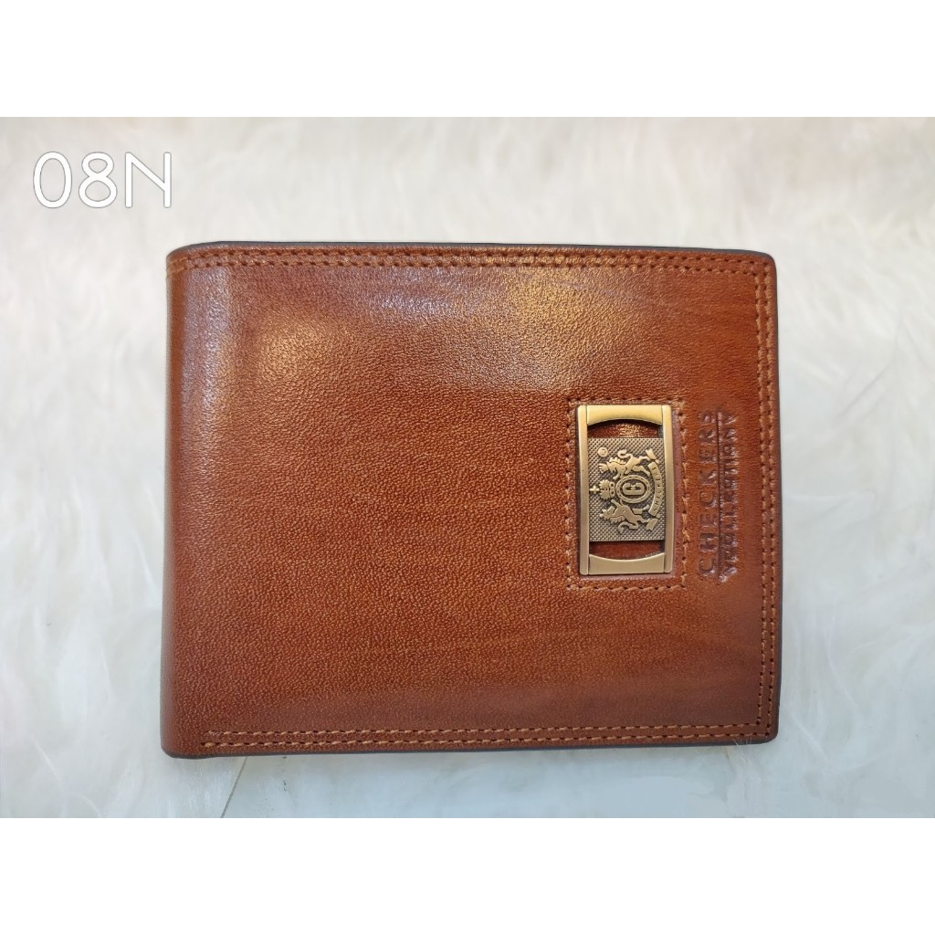 Dompet Kulit Asli Checkers 08N