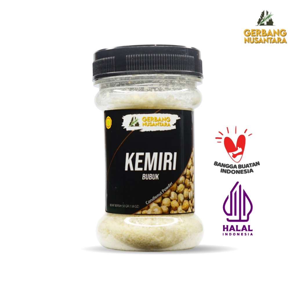 

Gerbang Nusantara - Kemiri Bubuk Bumbu Masak Dapur Rempah 50gr