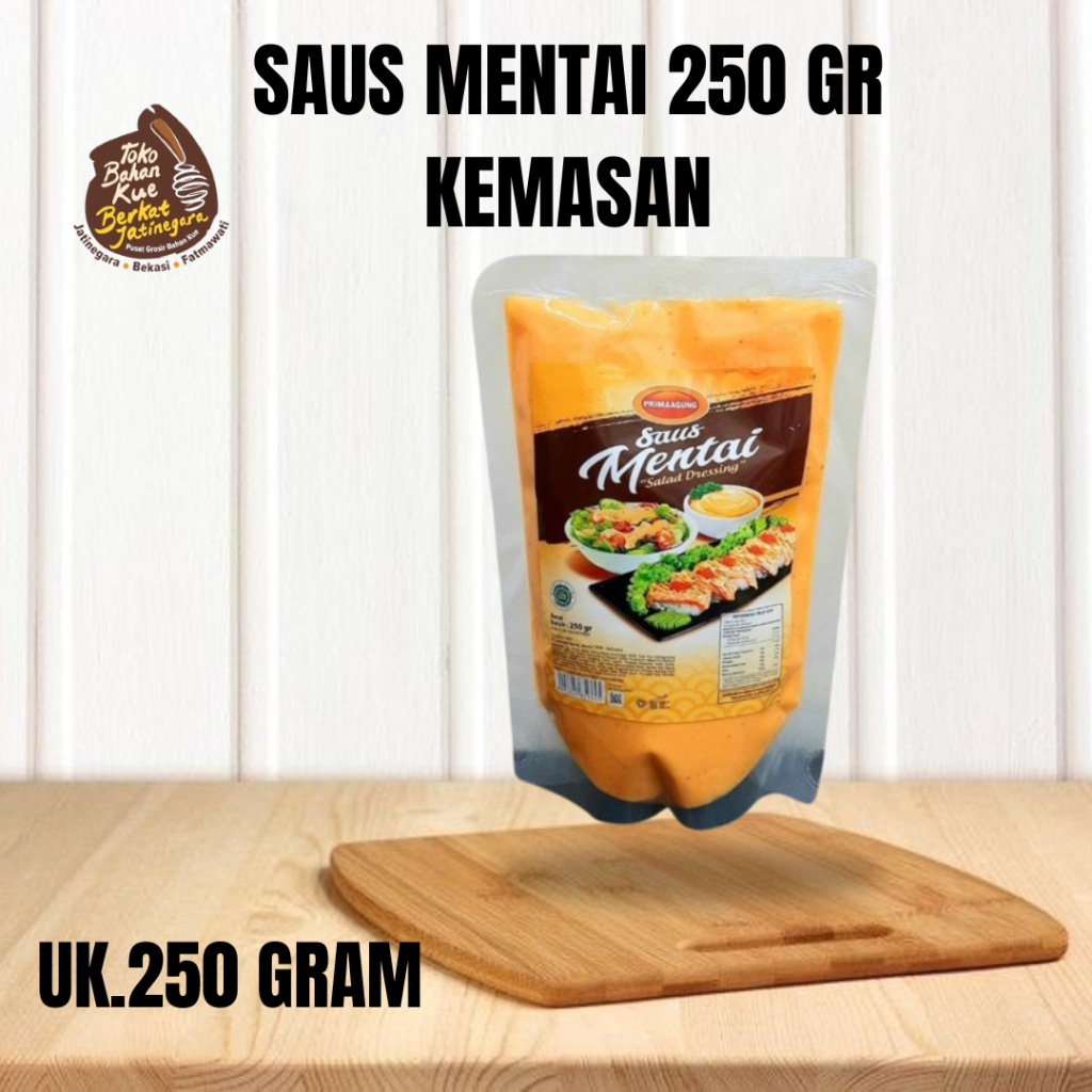 

SAUS MENTAI / SAUS MENTAI PRIMAAGUNG / SAUS DIMSUM MENTAI / 250 GRAM