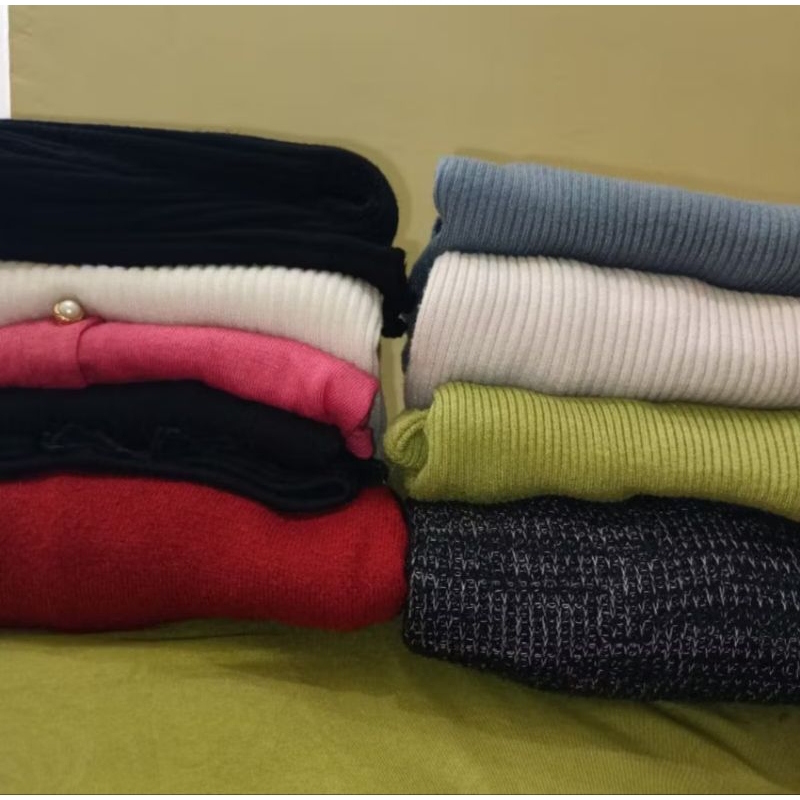 Cardigan/Knitwear/Rajut Kepang/Baju Rajut Preloved Wanita