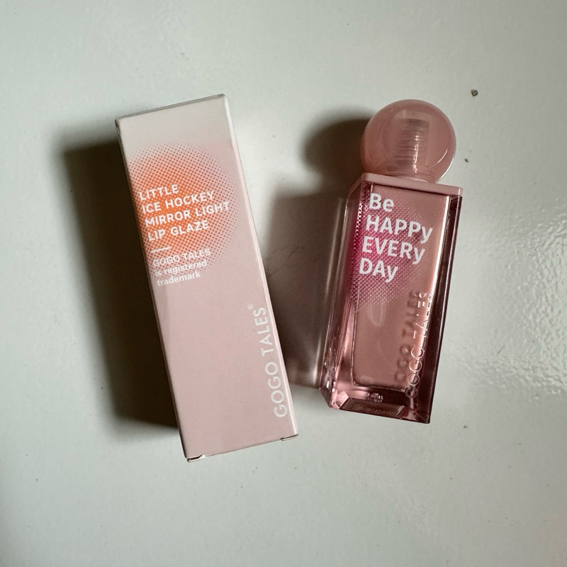 Preloved Gogo Tales Lip Glaze Little Ice Hockey Mirror Light shade G03