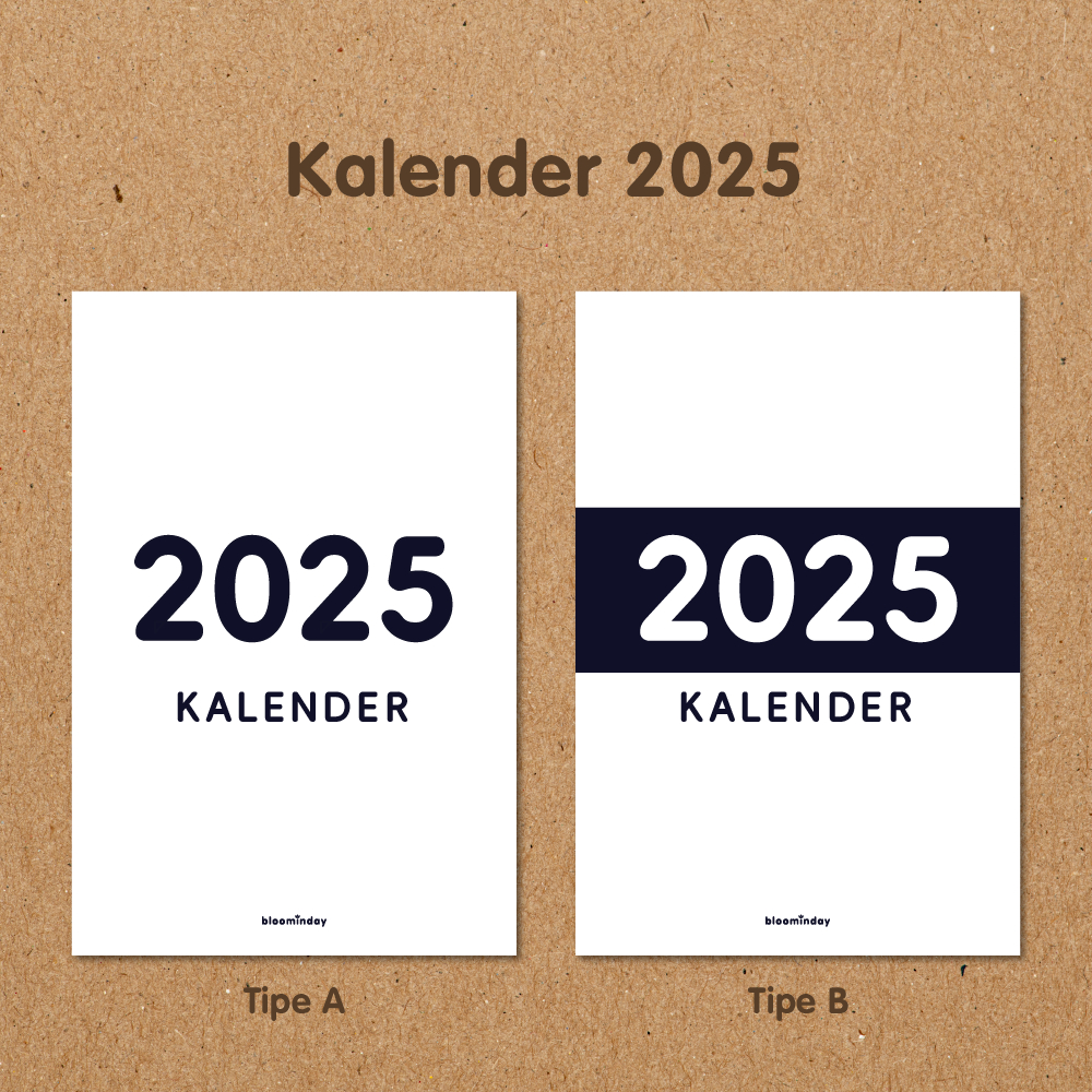

Mini Desk Calendar 2025 - ID Version