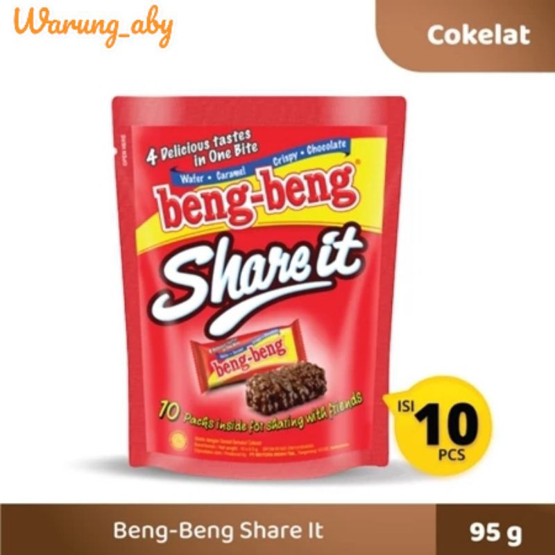 

Beng Beng Share It Pouch @10 pcs - Beng Beng Biskuit Coklat Caramel