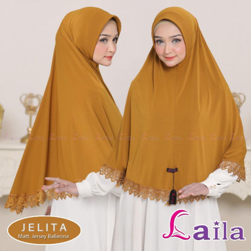 LAILA JELITA//HIJAB INSTAN PANJANG//LAILA JELITA//HIJAB INSTAN BLUSUKAN