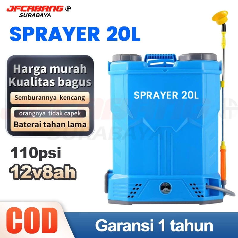 SPRAYER ELEKTRIK ESTE779-20 LITER Alat Semprot Tanaman Pertanian/ Elektrik sprayer 20 Liter 8 AH/ala