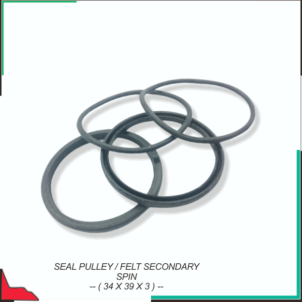 Seal Pulley / Felt Secondary Spin  "( 34 X 39 X 3 )"